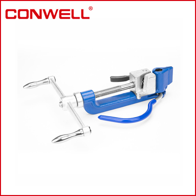 screw type manual strapping packing stainless steel banding tool for cable ties