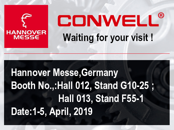 CONWELL Will Attend the HANNOVER MESSE 2019