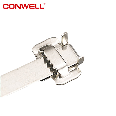 Teeth Type Buckles Stainless Steel Cable Ties